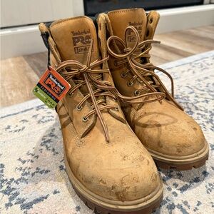 Timberland PRO Tan Leather Boots